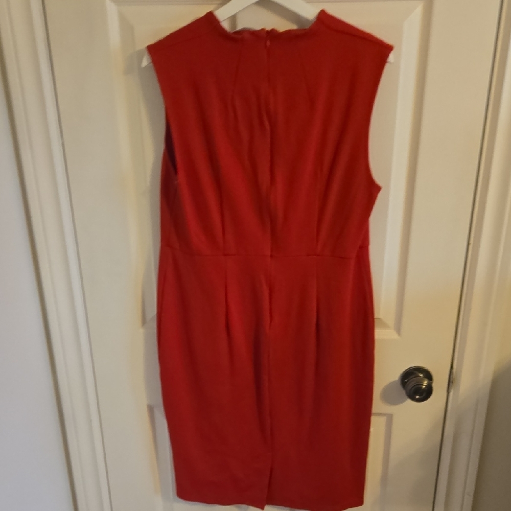 Red Midi Dress - Picture 3 of 3
